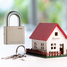 Heavy-duty padlock with keys