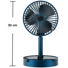 Silent Table Top Personal Fan for Bedside, Office Table (Battery Not Included)