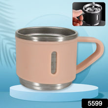 Stainless Steel Vacuum Coffee / Tea Cup, Tea Mug Hot Insulated Double Wall Stainless Steel, Coffee, and Milk Cup with Handle Easy To Carry: Coffee Cup (1 Pc)