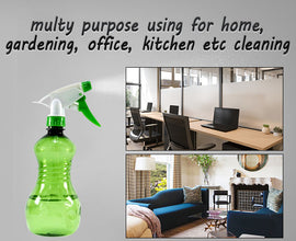 Versatile spray bottle for home and garden cleaning tasks