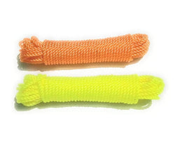 Indoor and outdoor multipurpose rope in mixed colors